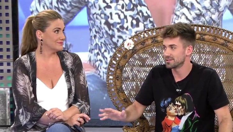 Alejandro Albalá hablando sobre Kiko Jiménez y sus infidelidades en 'Sálvame' Foto: Telecinco