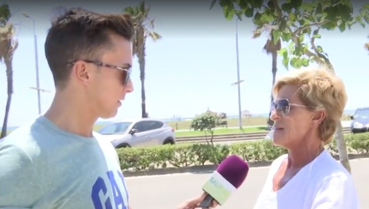 Omar Suárez habla con Chelo García Cortés / Foto: Telecinco.es