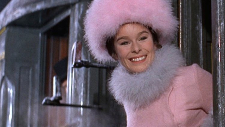 Geraldine Chaplin en un fotograma de 'Doctor Zhivago'