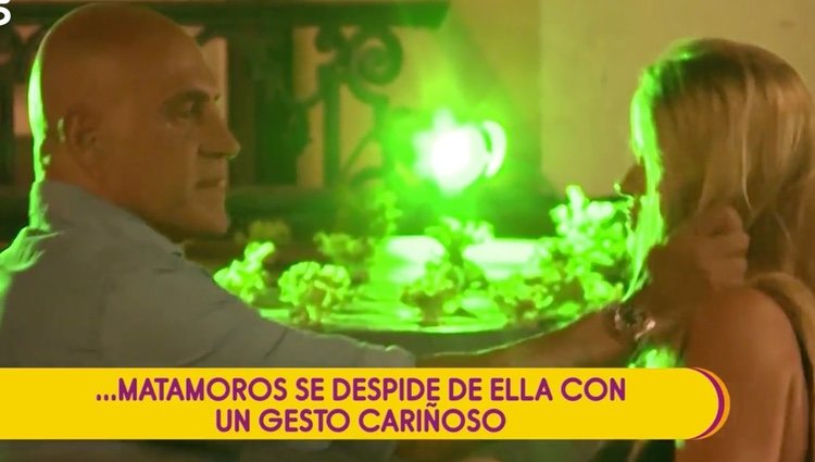 El gesto cariñoso de Matamoros a Makoke | Foto: Telecinco.es