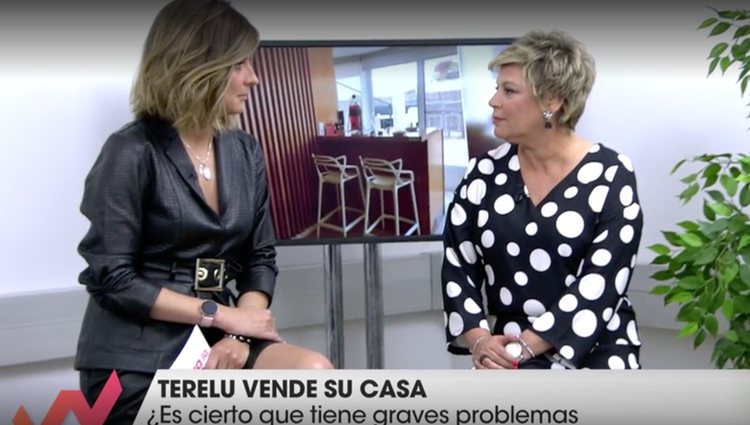 Terelu Campos con Sandra Barneda / Foto: Telecinco.es