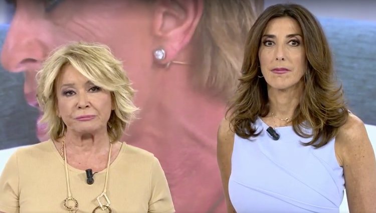 Mila Ximénez y Paz Padilla en 'Sálvame' / Foto: Telecinco.es