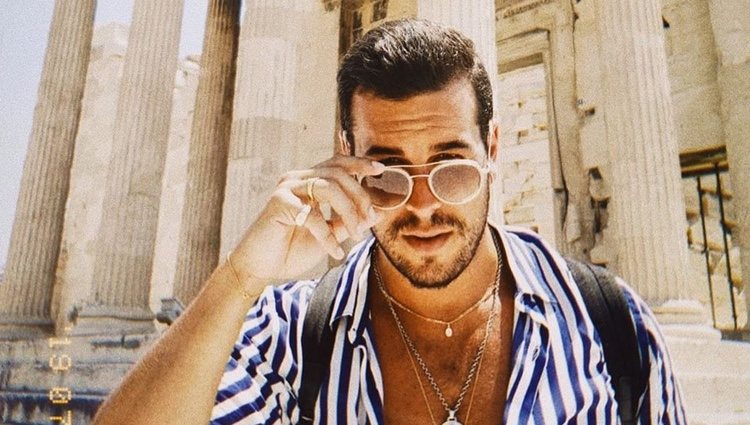 Mario Casas en el Partenón/Foto: Instagram