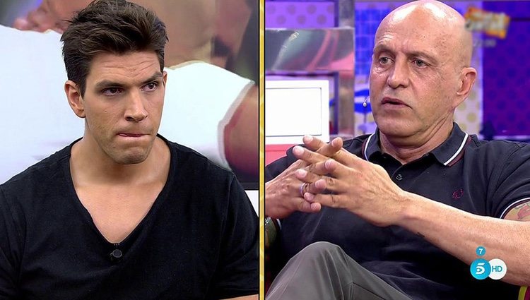 Diego y Kiko Matamoros en 'Sálvame'/ Foto: telecinco.es