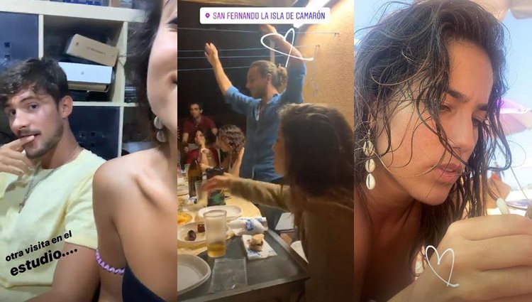 Julia y Carlos pasaron unos días juntos en Cádiz antes del concierto | Fotos: Instagram