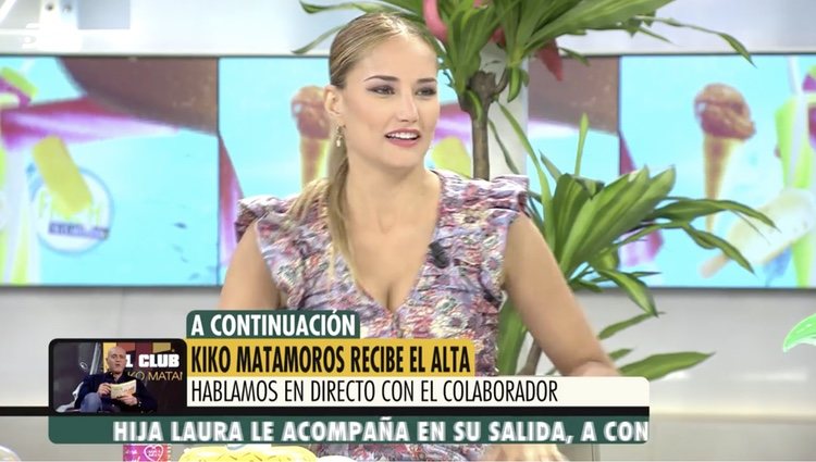 Alba Carrillo en 'Ya es mediodía'/ Foto: telecinco.es