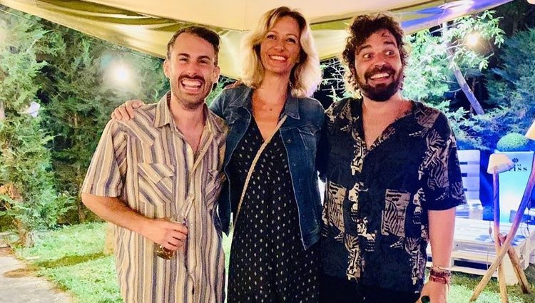 Susana Griso con los componente del grupo musical Arnau Griso/ Foto: Instagram