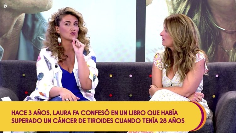 Carlota Corredera pregunta por última vez a Laura Fa sobre su opinión con respecto a las afirmaciones de Kiko Matamoros en 'Sálvame' Foto: Telecinco