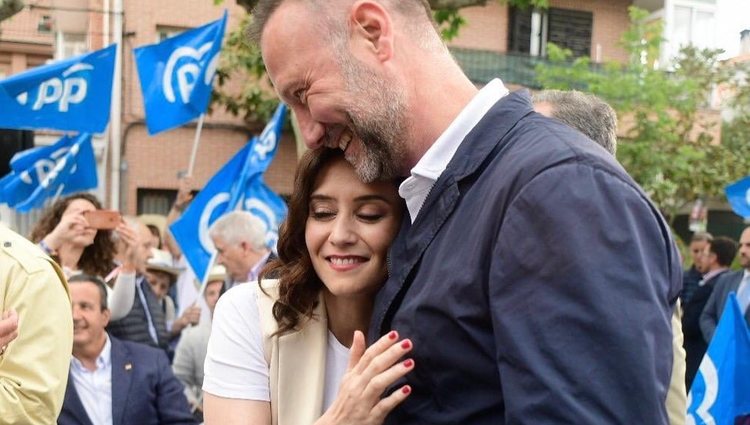 Pedro García Aguado con Isabel Díaz Ayuso/Foto: Instagram