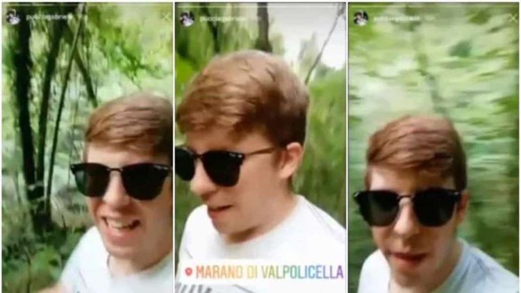 Vídeo del joven cuando bromeaba sobre la muerte | Instagram