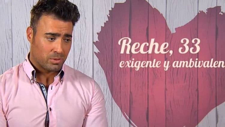 Reche en 'First Dates' | Foto: cuatro.com