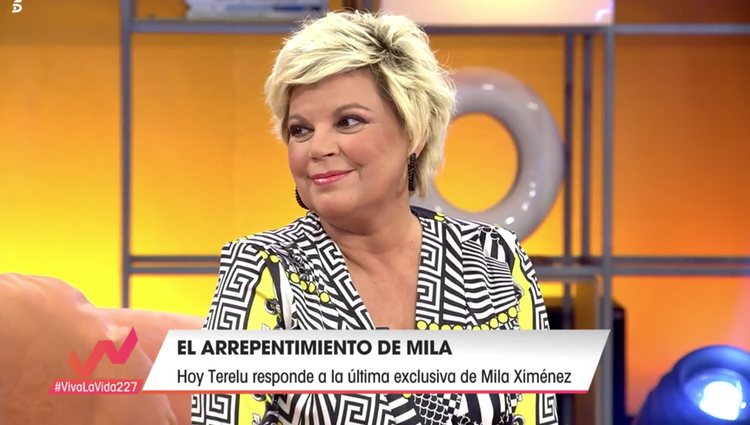 Terelu Campos en 'Viva la Vida'/Foto: telecinco.es