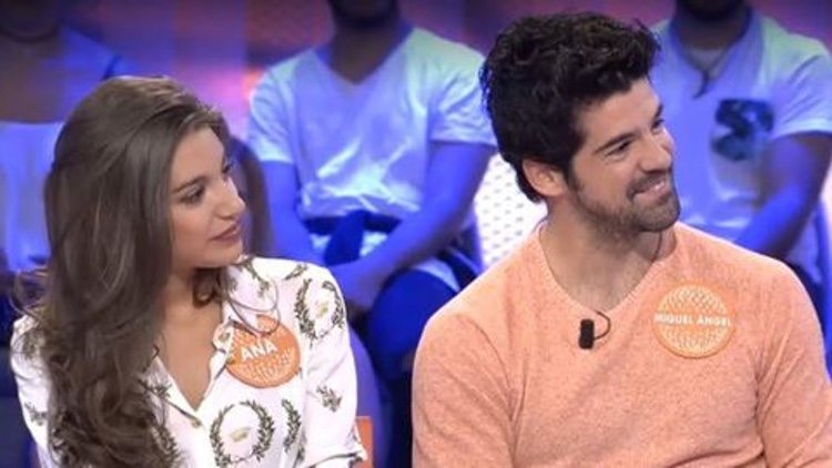 Ana Guerra y Miguel Ángel Muñoz cuando coincidieron en 'Pasapalabra'/ Foto: telecinco.es