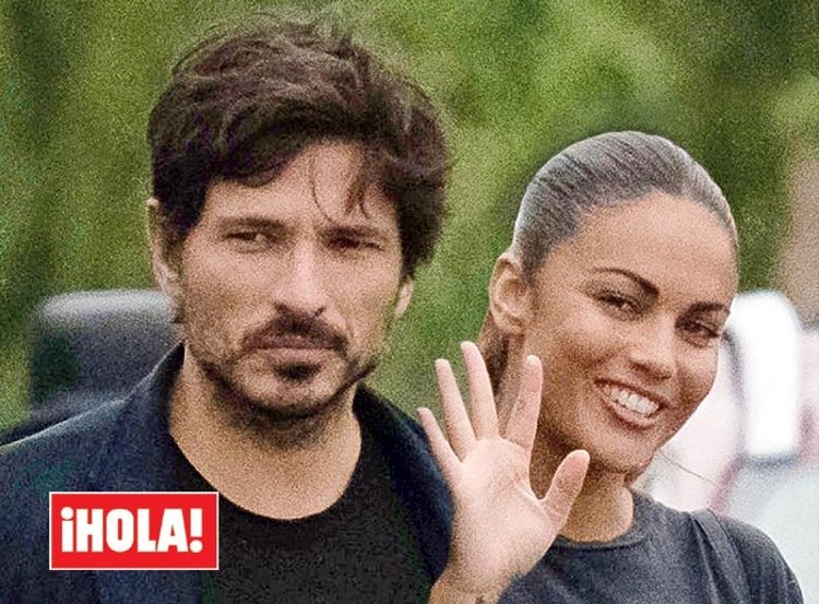 Lara Álvarez paseando con Andrés Velencoso/ Foto: ¡Hola!