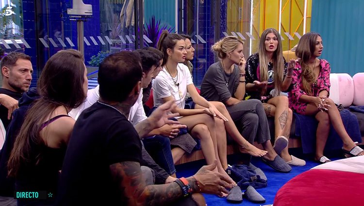 Los concursantes de 'GH VIP 7' enfrnetados | Foto: Teleicnco.es