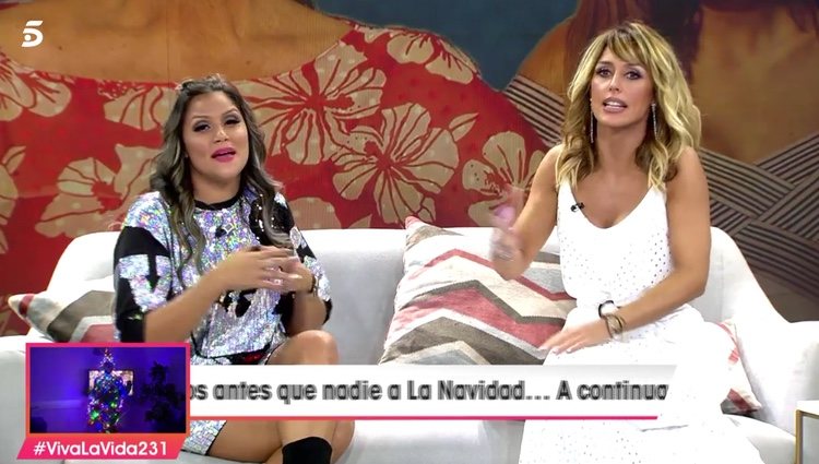 Kathy invitando a Isa P a irse de su casa / Telecinco.es