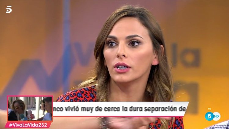 Irene Rosales hablando de los problemas familiares / Telecinco.es