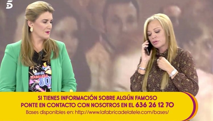 Belén Esteban habla con Isabel Pantoja | Foto: telecinco.es