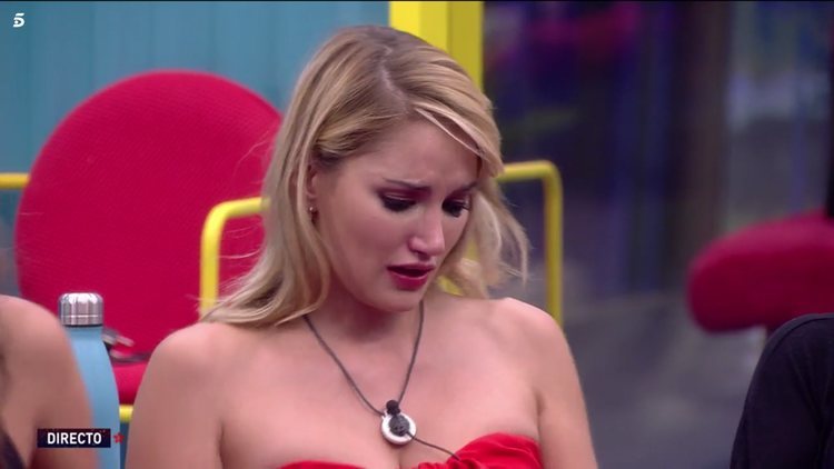 Alba Carrillo derrumbada en el 'DBT de GH VIP 7'