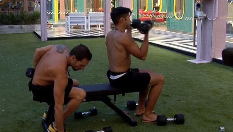 Gianmarco y Antonio David en 'GH VIP 7'| vía: Telecinco.es