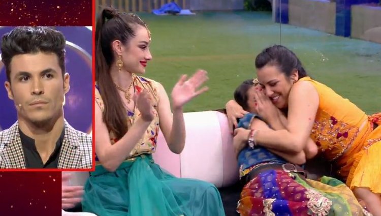 Kiko miraba sorprendido la alegre reacción de Estela desde el plató de 'GH VIP 7'