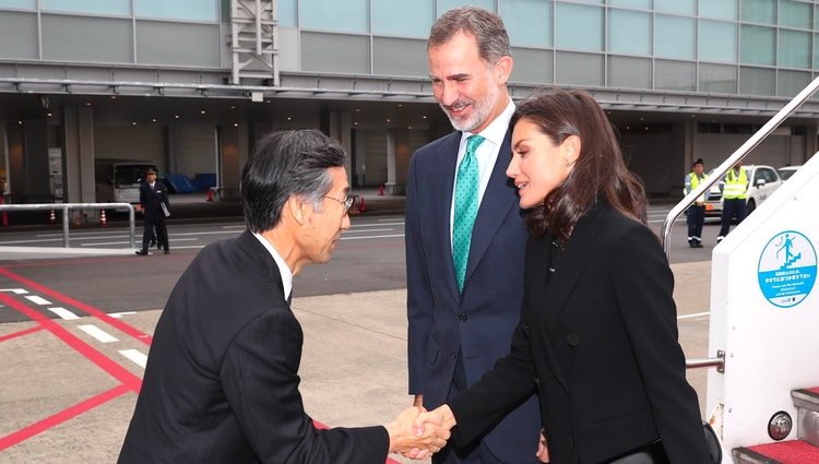 Los Reyes Felipe y Letizia, recibidos en Japón