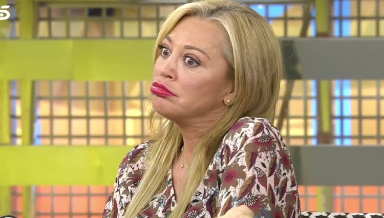 Belén Esteban, indignada con lo que escuchaba | Foto: telecinco.es