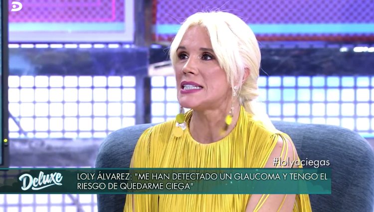 Loli Álvarez en 'Sábado Deluxe'/Foto: telecinco.es