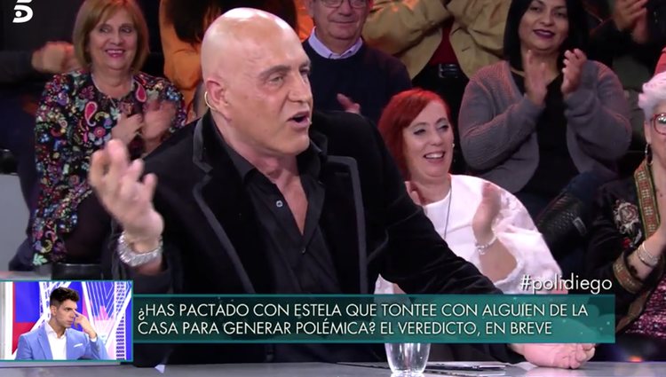 Kiko Matamoros en 'Sábado Deluxe'/Foto: telecinco.es