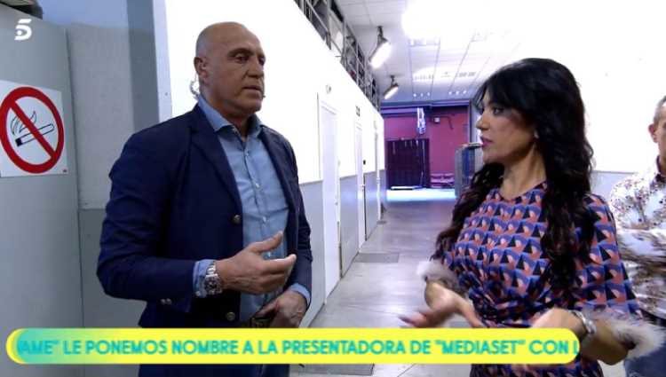 Kiko Matamoros y Maite Galdeano en 'Sálvame'/foto:telecinco.es