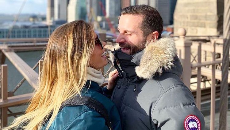 Triana Ramos y su expareja en Nueva York/Foto: Instagram