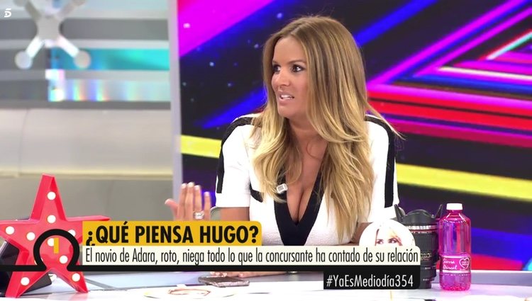 Marta López en el programa 'Ya es mediodía'