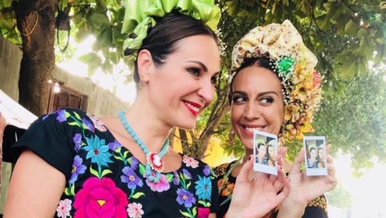 Ana Milán y Mónica Naranjo disfrazadas de mexicanas en México | Instagram