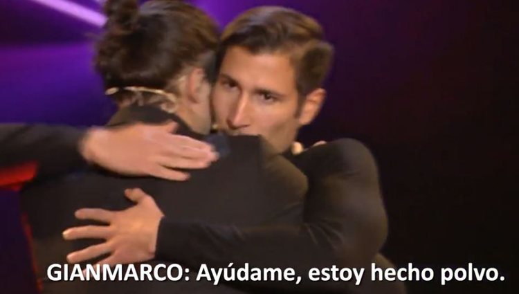 Gianmarco con su hermano| vía: Telecinco.es