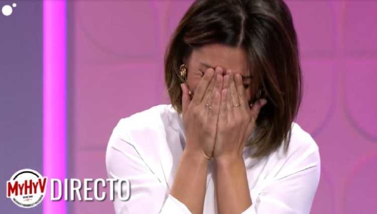 Nagore muy emocionada en 'MYHYV'/foto:cuatro.com