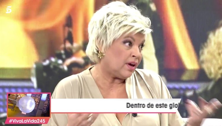 Terelu Campos en el plató de 'Viva la Vida'/Fuente: telecinco.es