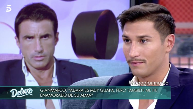 Gianmarco en 'Sábado Deluxe'/Foto: telecinco.es