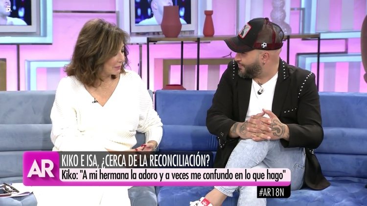 Ana Rosa Quintana y Kiko Rivera en 'El Programa de Ana Rosa' | Telecinco.es