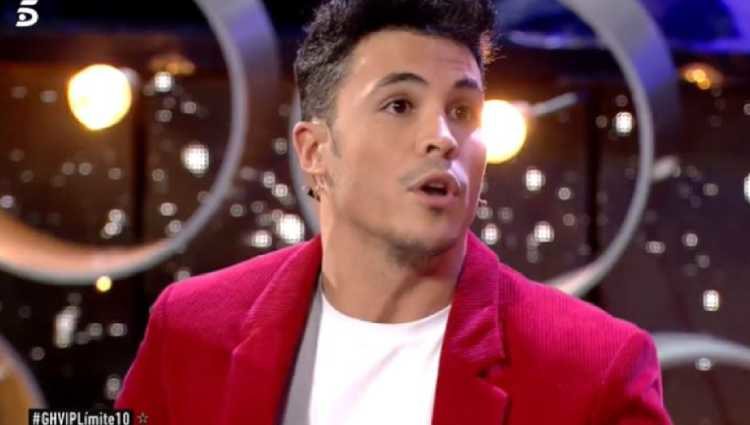 Kiko Jiménez en el plató de 'GH VIP' 7/foto:telecinco.es