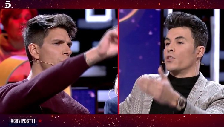 Tenso enfrentamiento entre Diego Matamoros y kiko Jiménez en el debate de 'GHVIP 7'