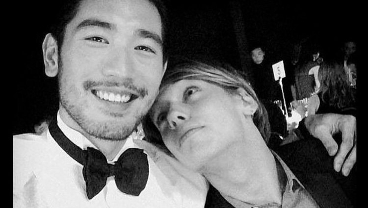 Jamie Campbell y Godfrey Gao/ Foto: Instagram