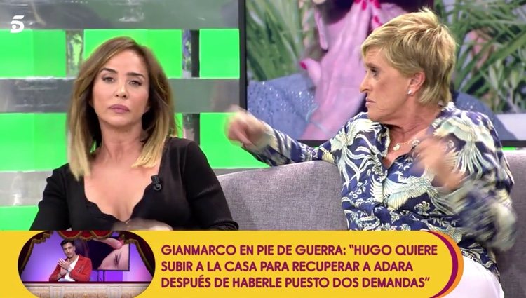 María Patiño en 'Sálvame'/Foto: telecinco.es