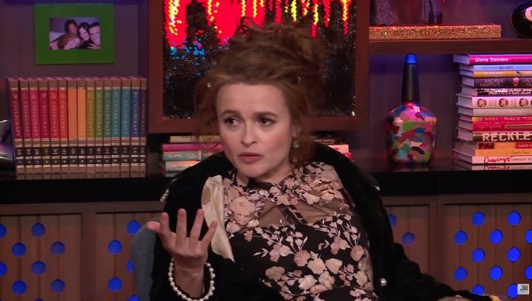 Helena Bonham Carter en el programa 'Watch What Happens Live with Andy Cohen'/ Foto: Youtube.com