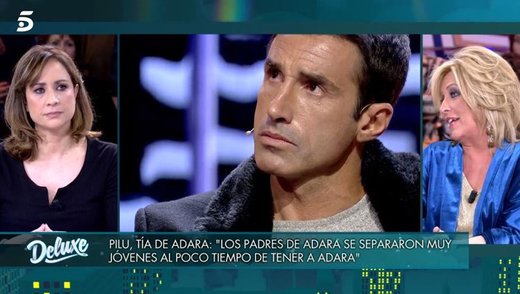 La tía de Adara en 'Sábado Deluxe'| vía: Telecinco.es