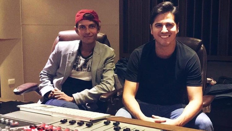 Camilo Blanes grabando su nuevo disco | Foto: Instagram