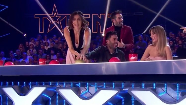 Paz Padilla pulsa el pase de oro por error en 'Got Talent'