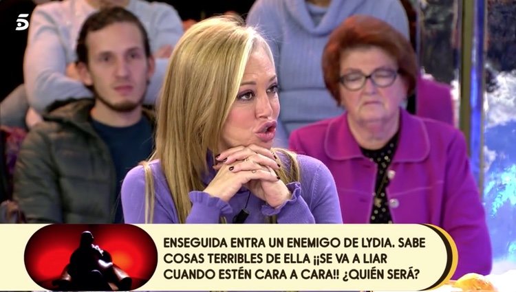 Belén Esteban en 'Sálvame'|Foto: telecinco.es