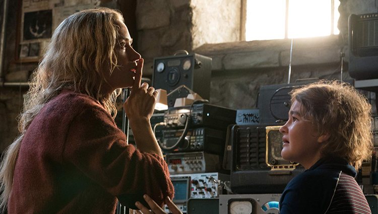 Emily Blunt y Millicent Simmonds en 'Un lugar tranquilo'