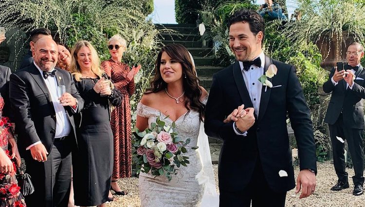 Giacomo Gianniotti (actor de 'Anatomía de Grey') y Nichole Gustafson se casaron en Roma | Foto: Instagram