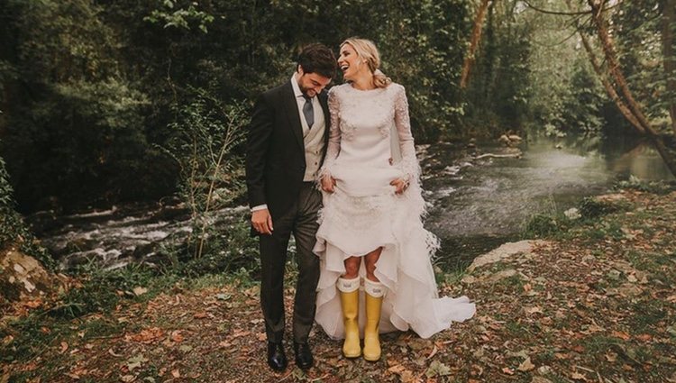 María Villalón y Jaime O'Donell se casaron en Cantabria, tierra natal de la novia | Foto: Instagram